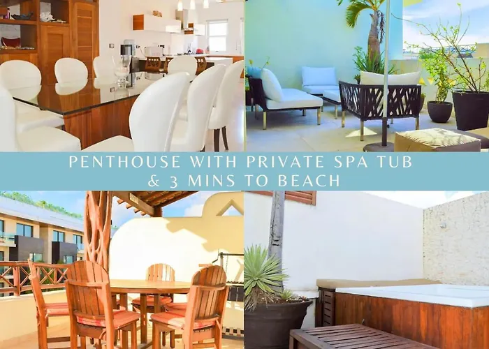 Spacious Ph Private Spa Tub Bbq 3 Mins To Beach